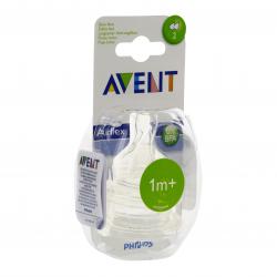 Avent tettarella in silicone serie lento flusso di 2