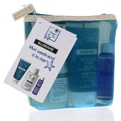 Kit Klorane mio week-end al mare: gel doccia Surgras 75ml + Shampoo con 100 ml Latte di avena