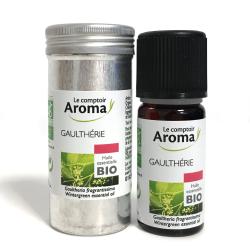 COUNTER AROMA olio essenziale di wintergreen bottiglia bio 10ml
