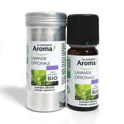COUNTER AROMA lavanda biologica olio essenziale di bottiglia da 10 ml
