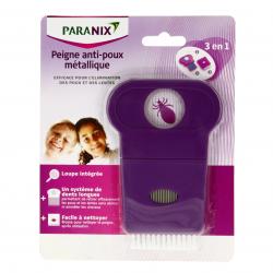 PARANIX metallo pidocchi pettine 3 in 1