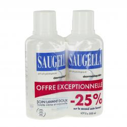 Saugella Dermoliquide emulsione lotto 2 flaconi 500ml