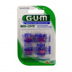 GUM probabilità Red placca divulgare compresse 12