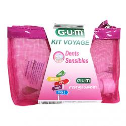 GUM Travel Kit denti sensibili 4 kit di prodotto