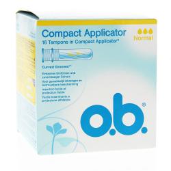 OB normali tamponi compatto applicatore x 16