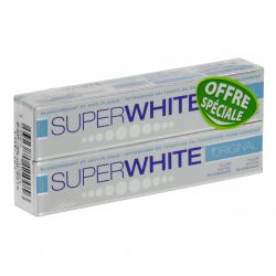 2 tubi 50ml dentifricio SUPERWHITE candore Lot