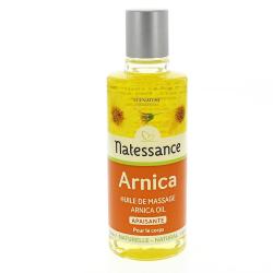 Olio di arnica NATESSANCE con bottiglia da 100 ml di massaggio muscolare