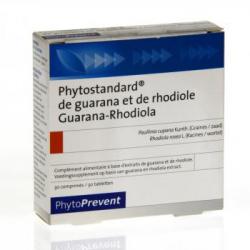 Pileje Phytostandard guaranà e Rhodiola 30 compresse