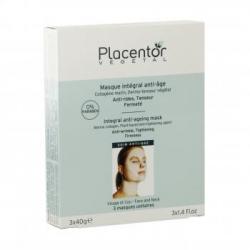 Placentor pieno volto maschera x3 antiaging