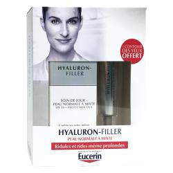 Box EUCERIN Hyaluron-Filler normale giornata di pelle crema miscelata 50 ml + contorno occhi 15 ml offerti
