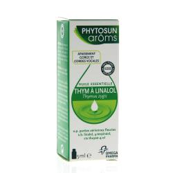 Phytosun Aroms olio di timo linalolo bottiglia 5ml