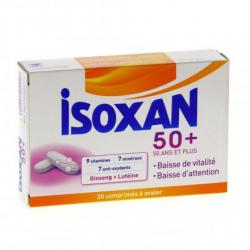 Isoxan 50+ casella 20 compresse Box 63 compresse