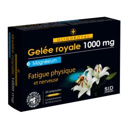 SID NUTRIZIONE Oligoroyal pappa reale 1000mg - magnesio scatola di 20 fiale di 10ml