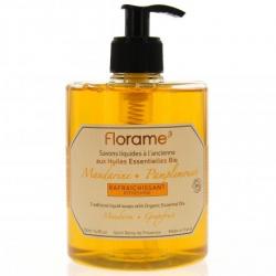 Florame mandarino pompelmo sapone liquido pompa bottiglia 500ml