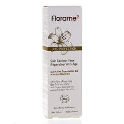 Florame Lys-perfezione cura contorno anti-aging eye tubo riparazione 15ml