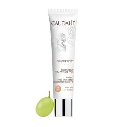 CAUDALIE tinto Vinoperfect fluido perfetto FPS20 pelle tubo chiaro 40ml