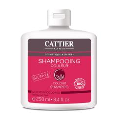 Cattier Shampoo colore dei capelli colorati Organic bottiglia da 250 ml