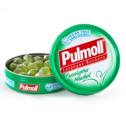 PULMOLL Pastilles mentolo eucalipto zucchero- box 75g