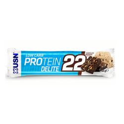 USN Delite Low Carb Controllo Proteine ​​sapore bar 60g cioccolato brownie