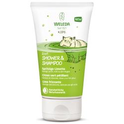 WELEDA Bambini doccia e tubo Shampoo 150ml di limone Spumante Verde