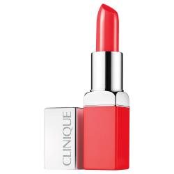 CLINICA POP ™ labbra rosso intenso Levigante Base + 2 in 1 tubo No. 6 (Poppy pop) 3,9 g bastone